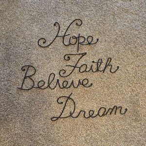 Black Wire Wall Art Decor